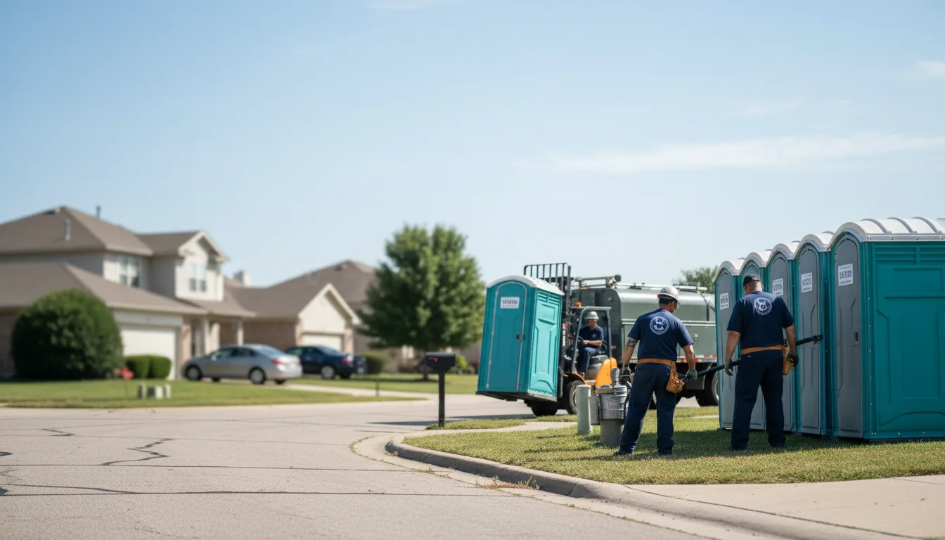 Porta Potty Rental in Four Oaks, NC near me